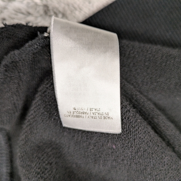 Jimmy Choo Hoodie Women's S Black High Heel Graphic Cotton French Terry - Picture 9 of 10